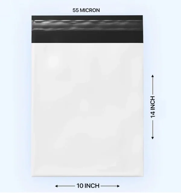 Courier Bags (55 Microns) - 10x14 Inches - Pack of 100