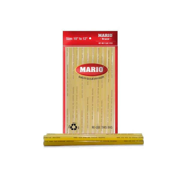 Mario Yellow Dark Industrial Hot Melt Glue Sticks – 9 Inch