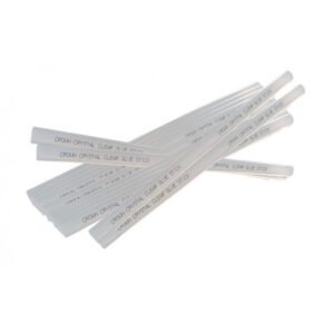 Crown Transparent Crystal Clear Glue Stick – 9 Inch, Hot Melt, Food Grade