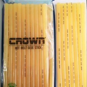 Crown Yellow/Gold Industrial Hot Melt Glue Sticks – 9 Inch