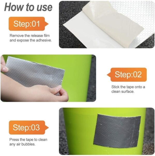 Waterproof Aluminium Foil Repair Tape (5cm x 5m)
